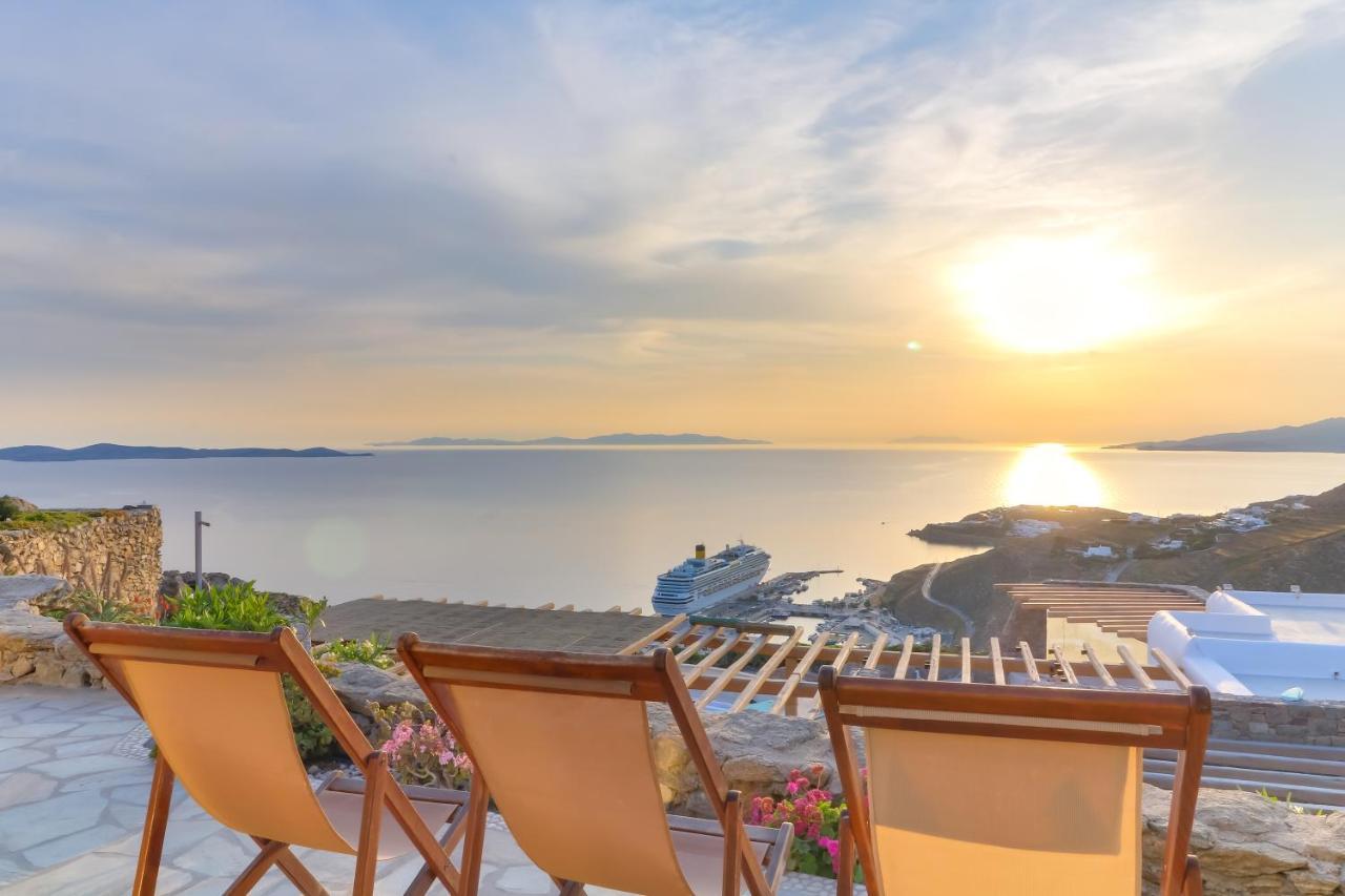 شقة Manolia View Mykonos تورلوس المظهر الخارجي الصورة