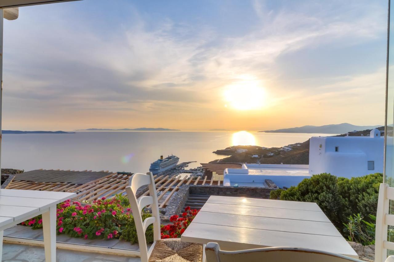 شقة Manolia View Mykonos تورلوس المظهر الخارجي الصورة