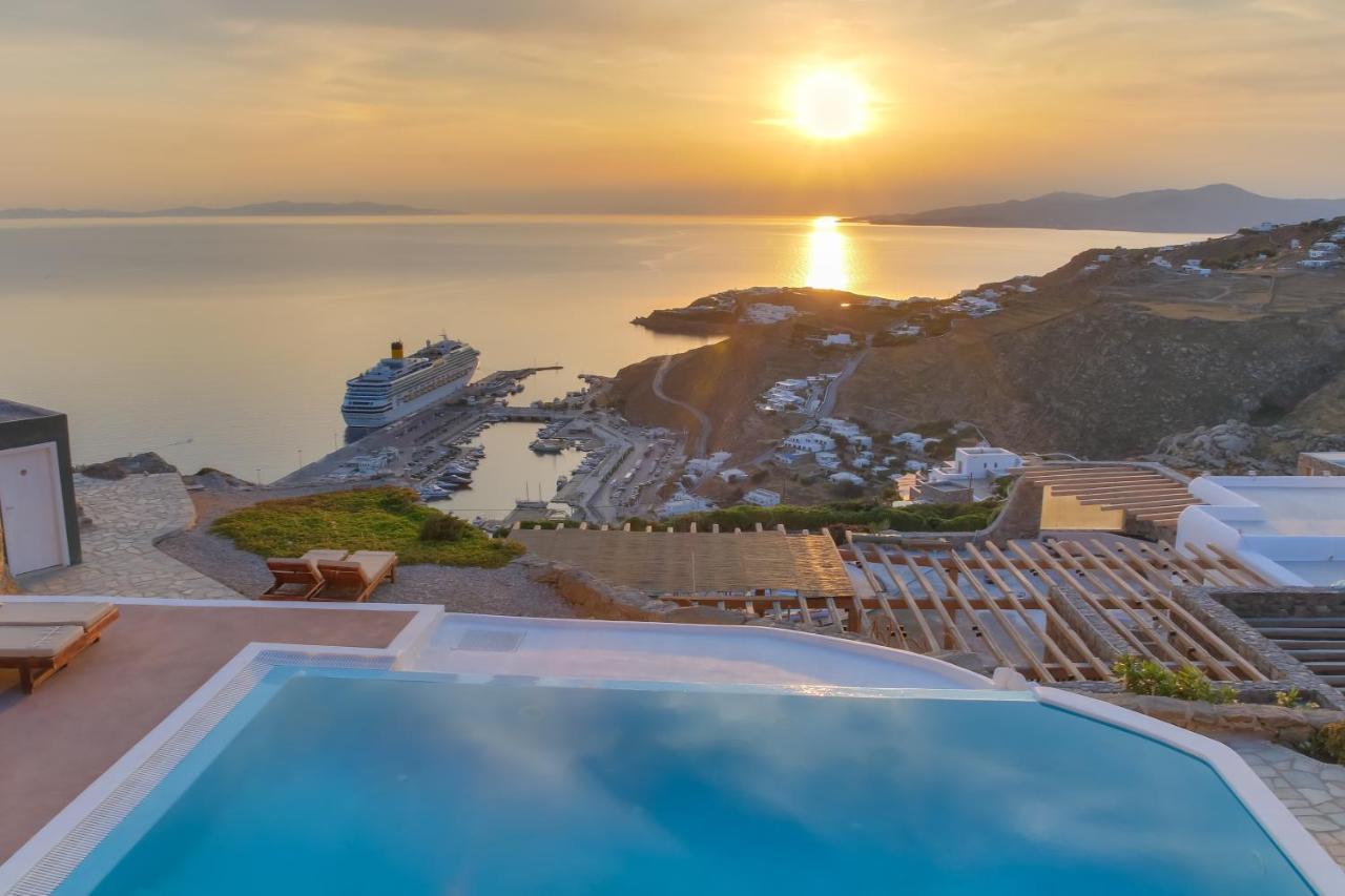 شقة Manolia View Mykonos تورلوس المظهر الخارجي الصورة