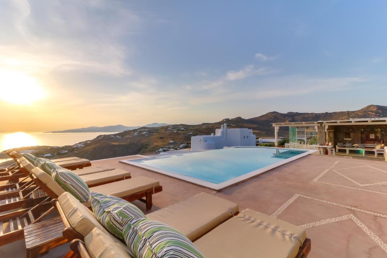 شقة Manolia View Mykonos تورلوس المظهر الخارجي الصورة
