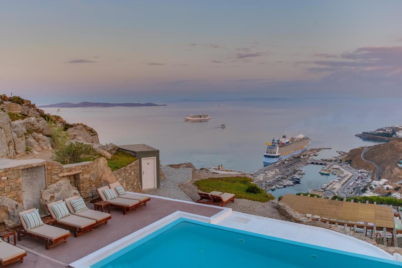 شقة Manolia View Mykonos تورلوس المظهر الخارجي الصورة