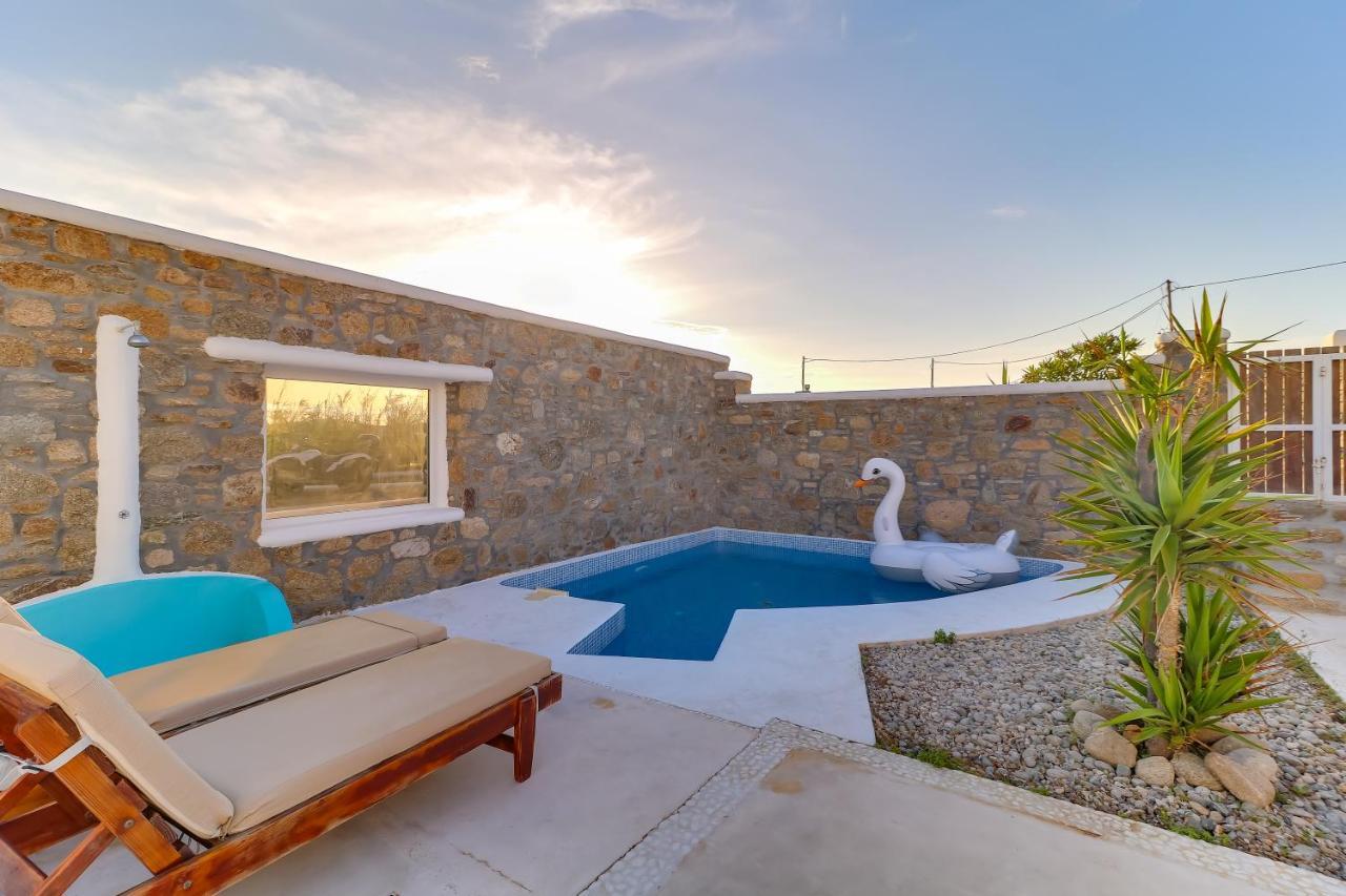 شقة Manolia View Mykonos تورلوس المظهر الخارجي الصورة