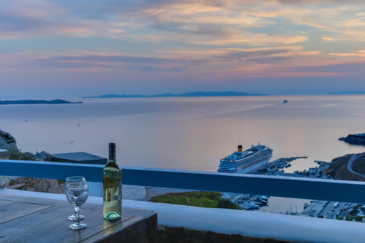 شقة Manolia View Mykonos تورلوس المظهر الخارجي الصورة