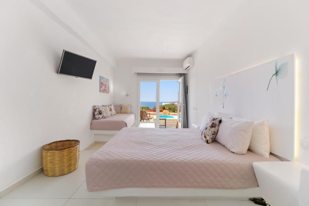 شقة Manolia View Mykonos تورلوس المظهر الخارجي الصورة