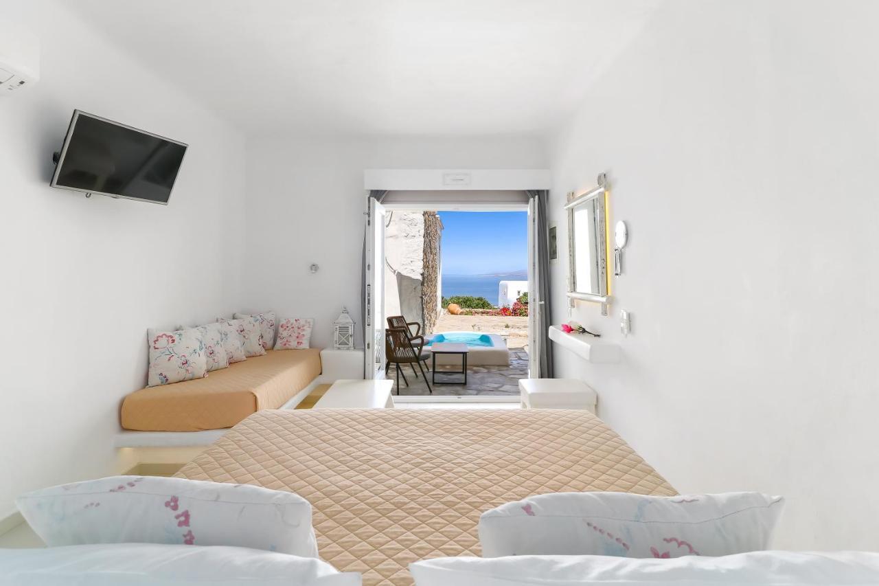 شقة Manolia View Mykonos تورلوس المظهر الخارجي الصورة