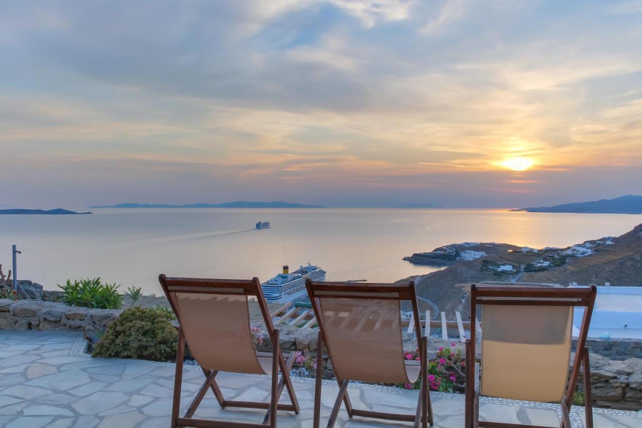 شقة Manolia View Mykonos تورلوس المظهر الخارجي الصورة