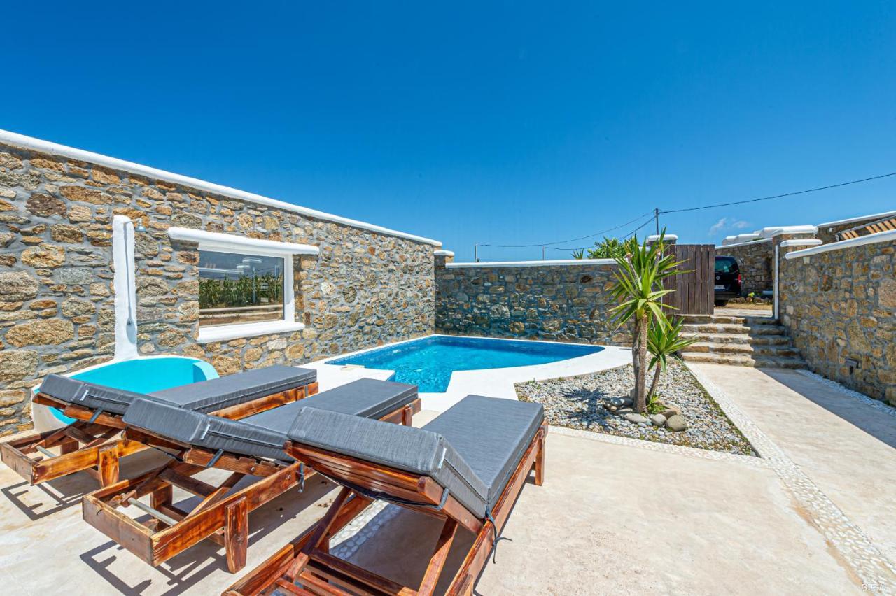 شقة Manolia View Mykonos تورلوس المظهر الخارجي الصورة