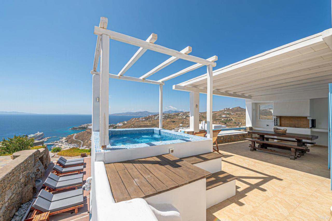 شقة Manolia View Mykonos تورلوس المظهر الخارجي الصورة
