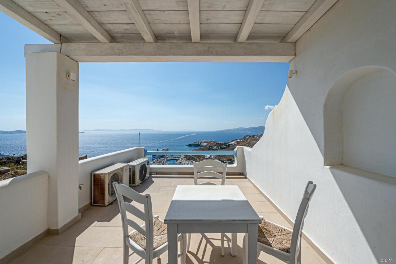 شقة Manolia View Mykonos تورلوس المظهر الخارجي الصورة