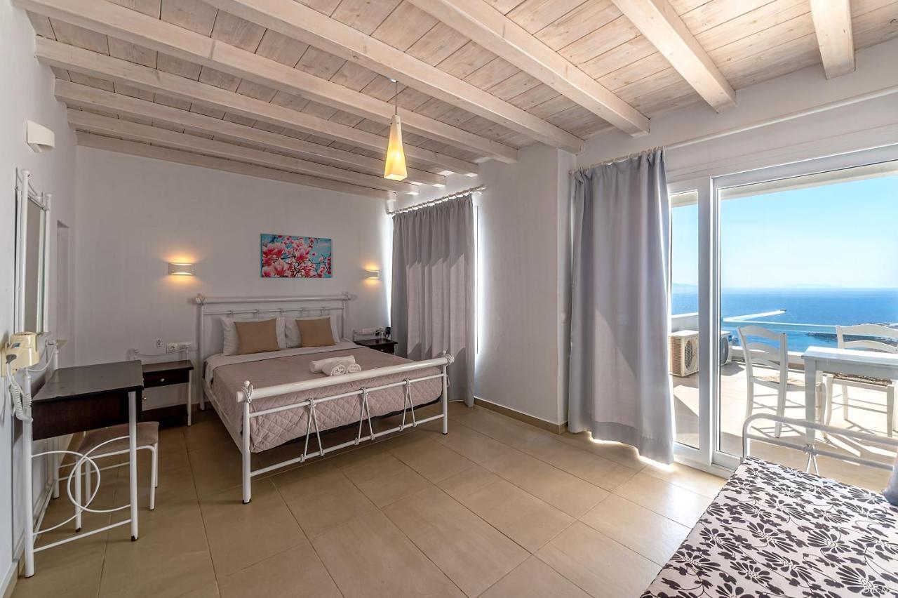 شقة Manolia View Mykonos تورلوس المظهر الخارجي الصورة