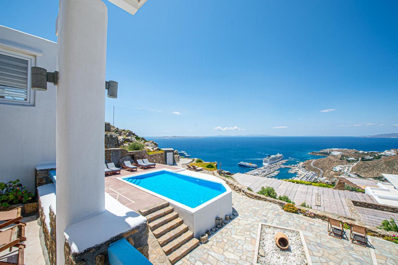 شقة Manolia View Mykonos تورلوس المظهر الخارجي الصورة