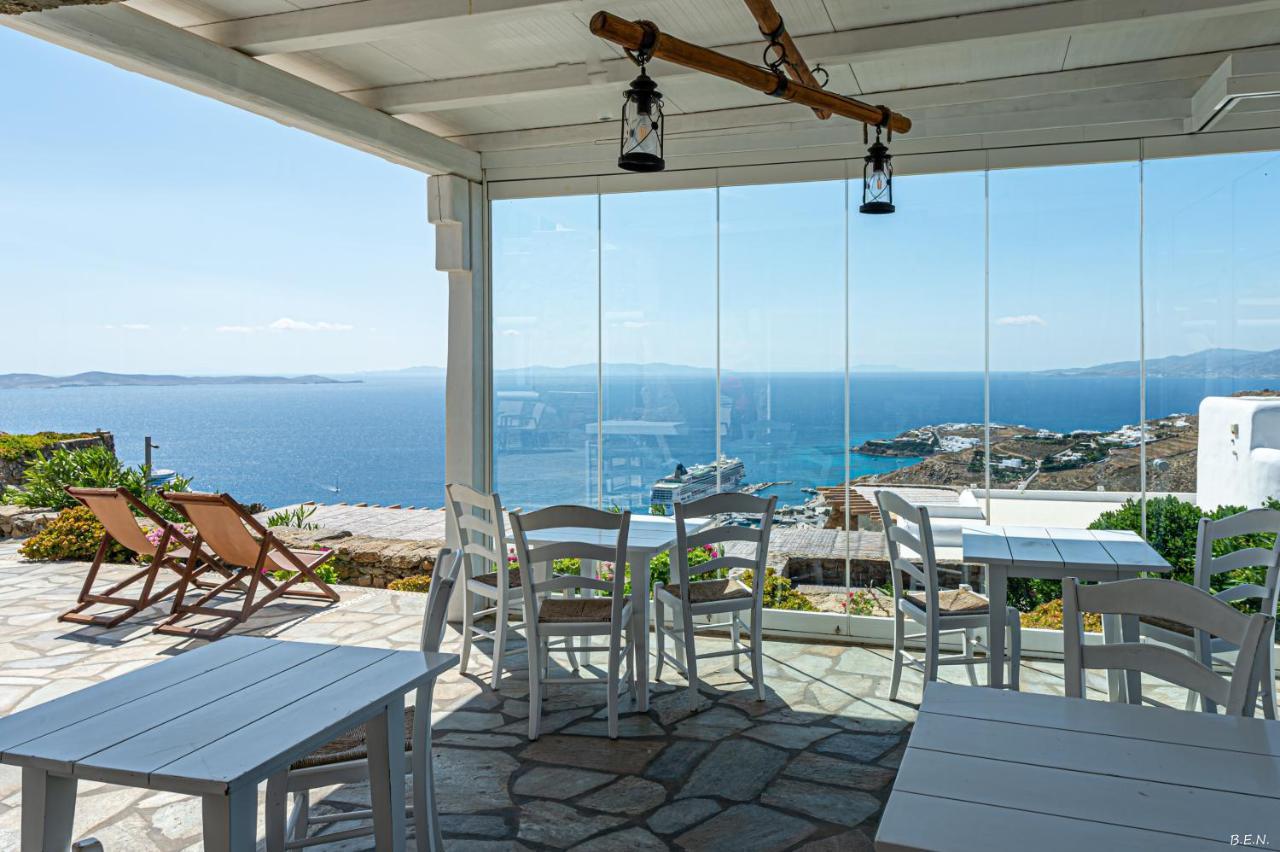 شقة Manolia View Mykonos تورلوس المظهر الخارجي الصورة