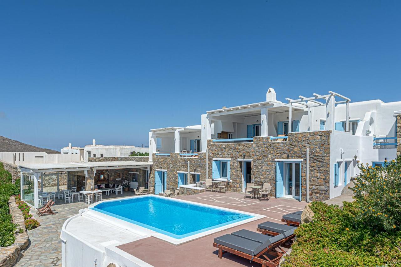 شقة Manolia View Mykonos تورلوس المظهر الخارجي الصورة