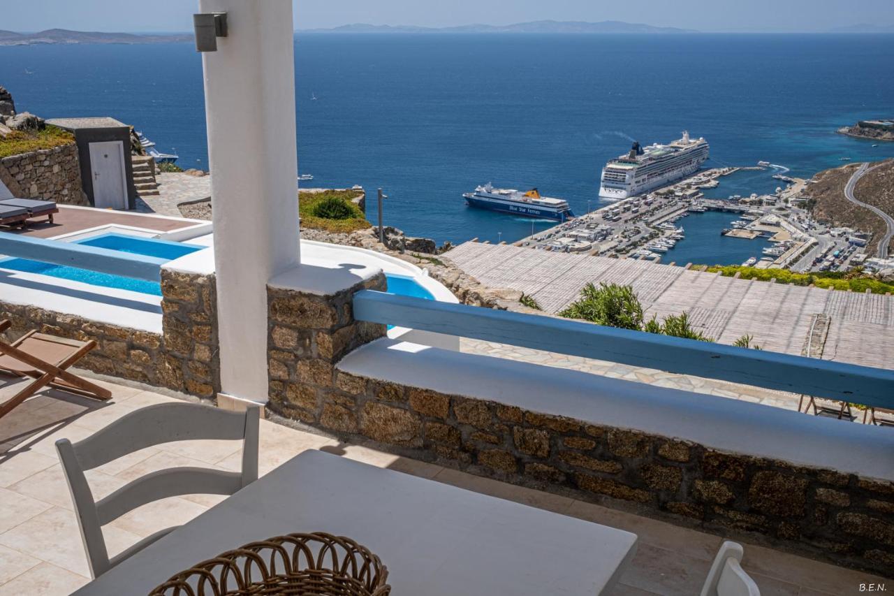 شقة Manolia View Mykonos تورلوس المظهر الخارجي الصورة