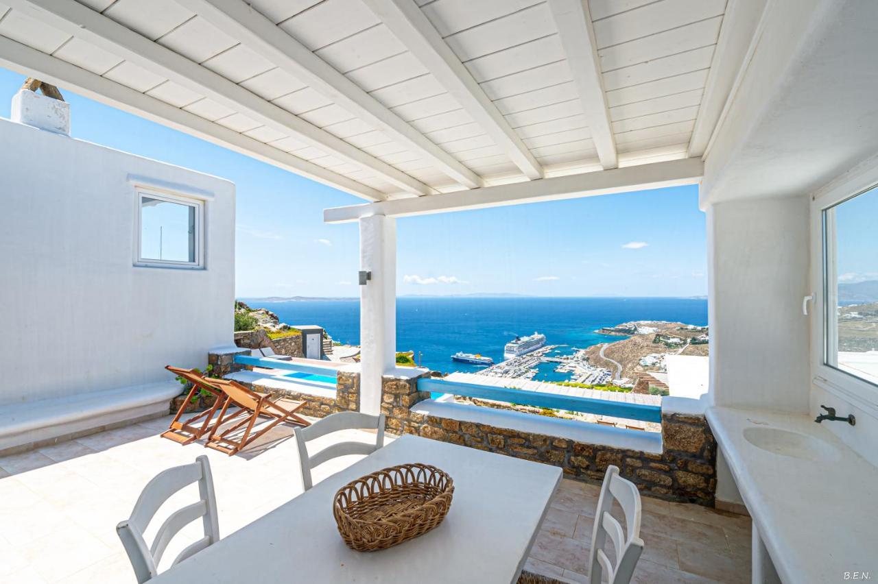 شقة Manolia View Mykonos تورلوس المظهر الخارجي الصورة