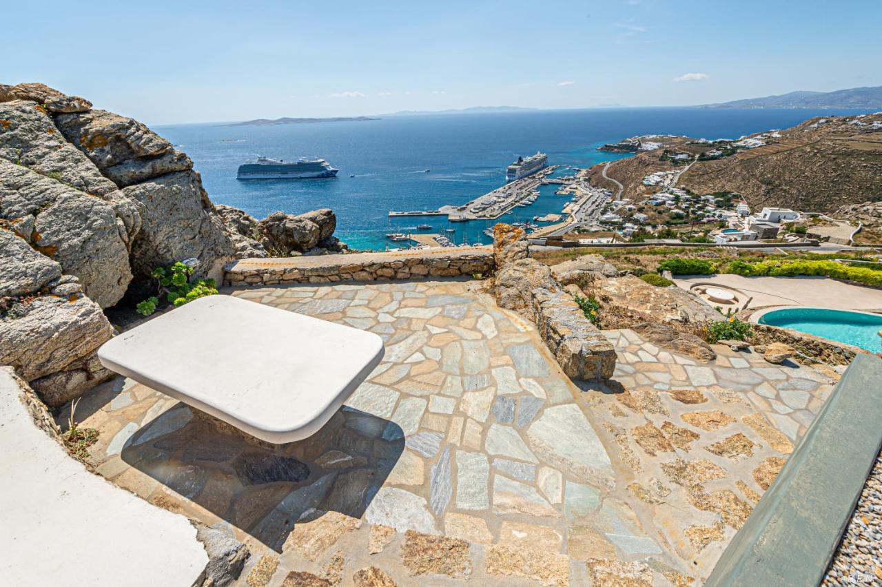 شقة Manolia View Mykonos تورلوس المظهر الخارجي الصورة