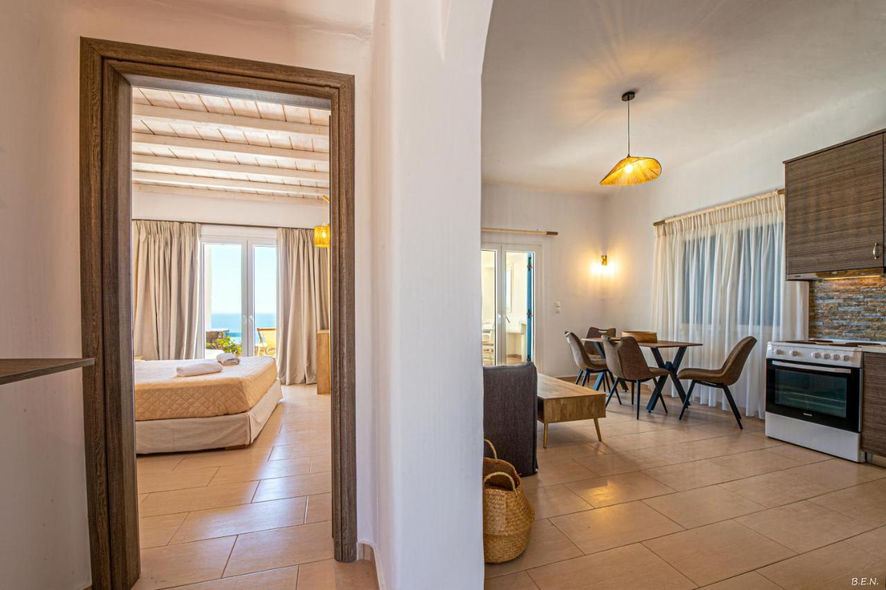 شقة Manolia View Mykonos تورلوس المظهر الخارجي الصورة