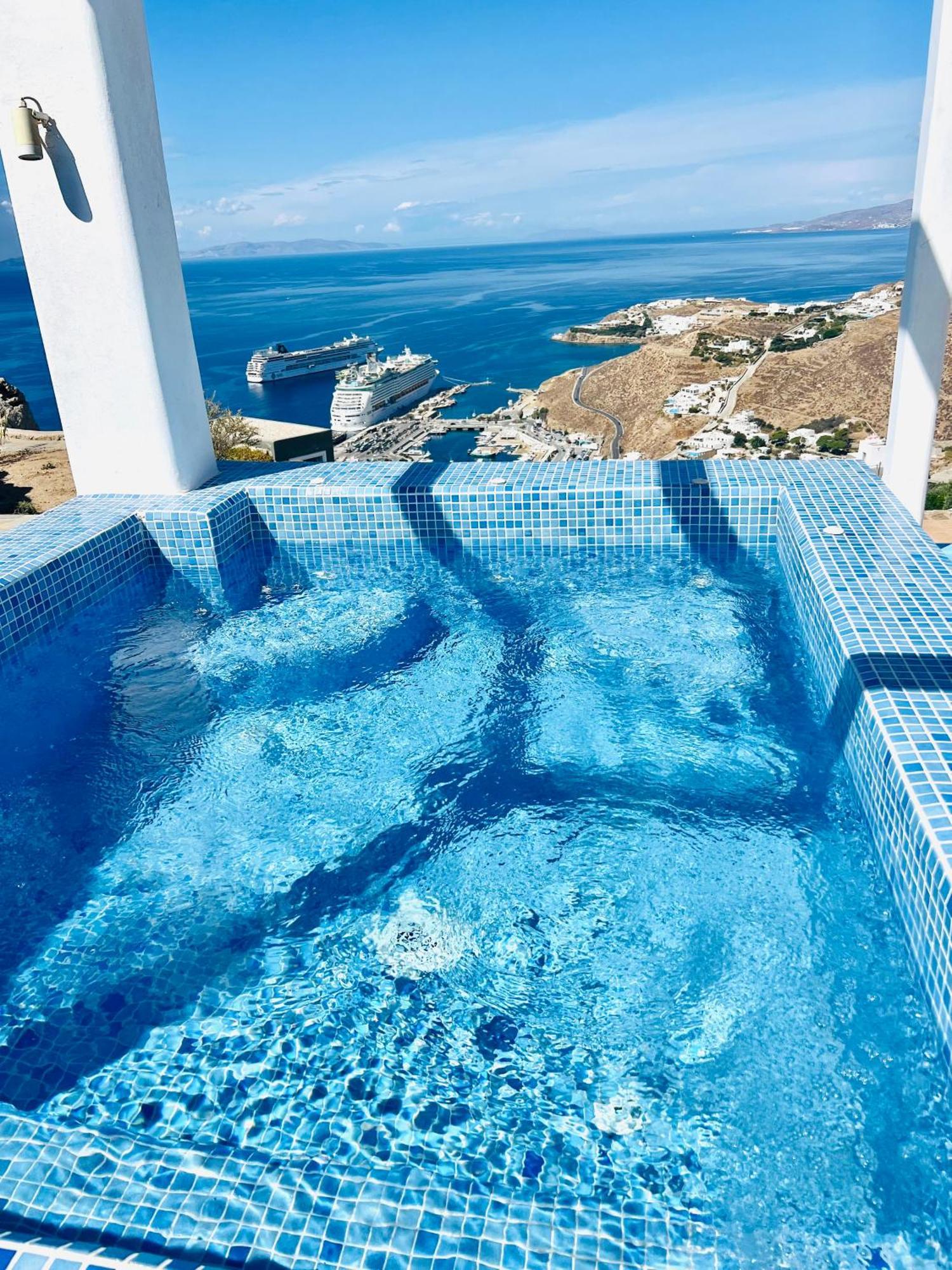 شقة Manolia View Mykonos تورلوس المظهر الخارجي الصورة