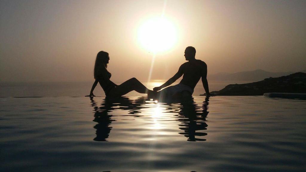 شقة Manolia View Mykonos تورلوس المظهر الخارجي الصورة