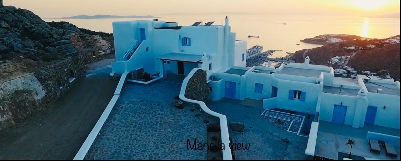شقة Manolia View Mykonos تورلوس المظهر الخارجي الصورة