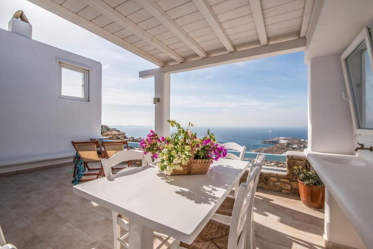 شقة Manolia View Mykonos تورلوس المظهر الخارجي الصورة