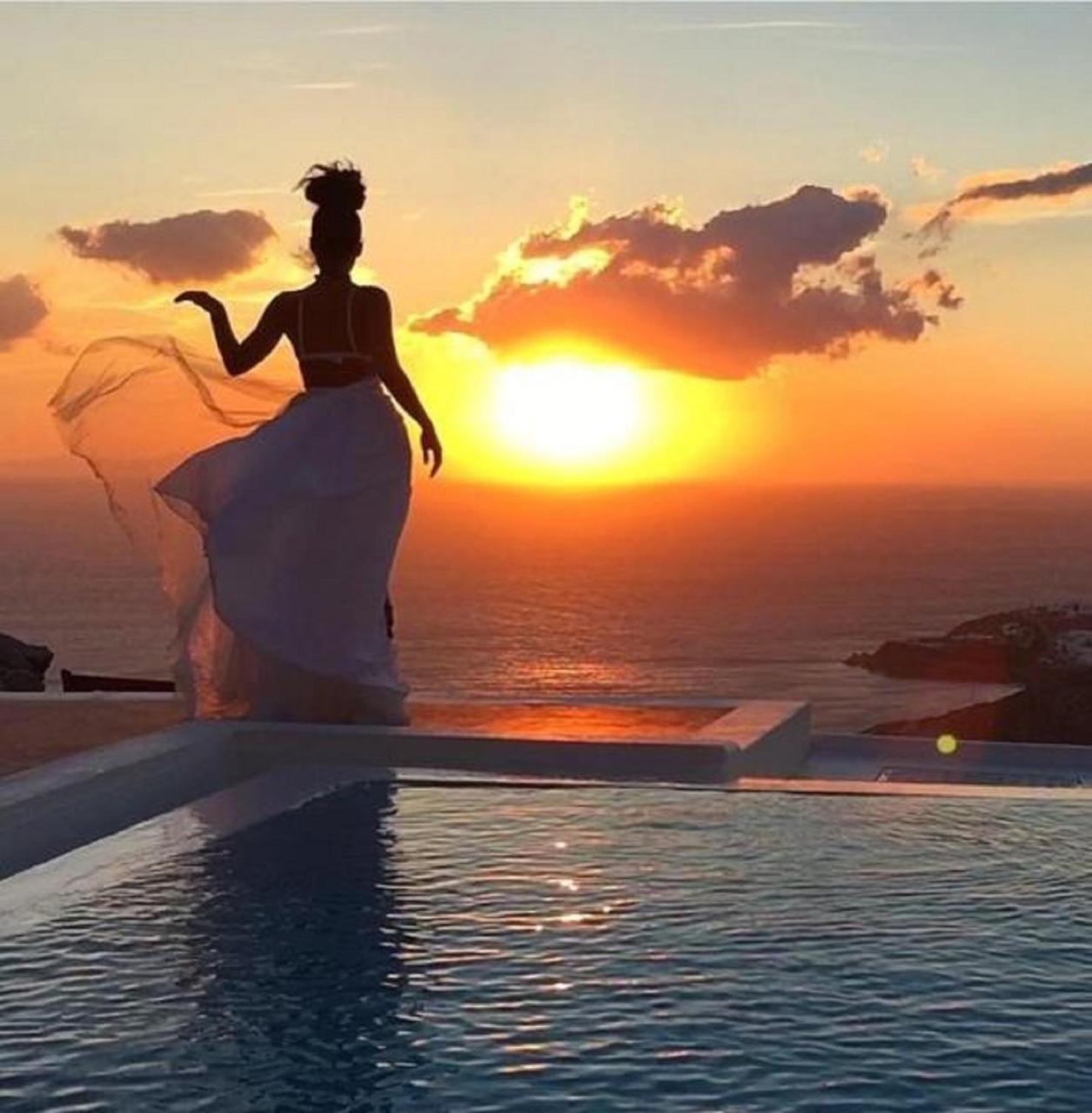 شقة Manolia View Mykonos تورلوس المظهر الخارجي الصورة